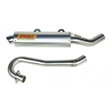 Sparks Racing X-6 Exhaust System Yamaha 2004+ YFZ 450