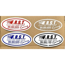 F.A.S.T. Racing Sticker Oval